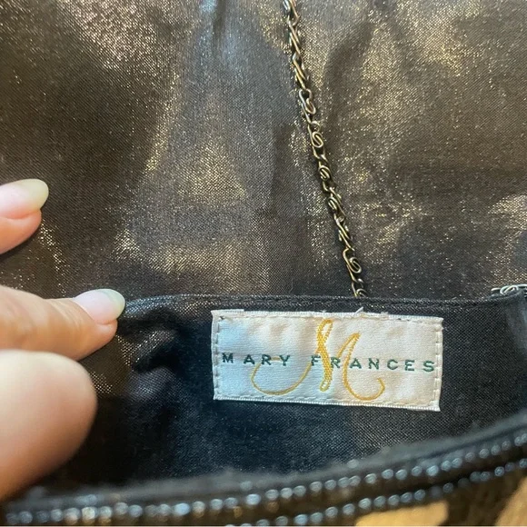 Mary Frances vintage beaded clutch - Picture 5 of 8